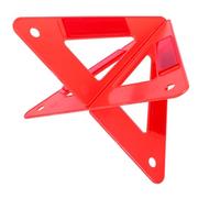 IDEANATEGRATE Emergency Triangle for Car Trunks with Reflective Pvc Material and Quick Installation, Folding Road Warning Triangle for Situations Where A Visible Warning Sign Is Required
