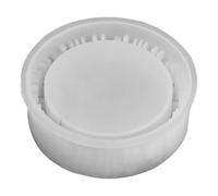 IDEANATEGRATE Epoxy Resin Clock Mold Silicone Tray with Portable Design and Temperature Enduring for Festive DIY Crafts Featuring Elegant Vintage Roman Architecture Decorations