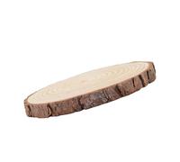 IDEANATEGRATE Garden Wood Log Stepping Stones Outdoor Walkway 21-23Cm X 2Cm Sturdy Path for Lawn and Patio Use