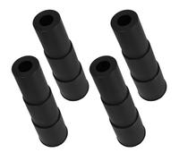 IDEANATEGRATE Gas Lift Cylinder Dust Covers 4pcs with Three-Section Design Material Easy Installation and Stain Prevention, Office Chair Accessory for Office Chair