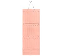 IDEANATEGRATE Hair Clip Organizer Closet Wall Decor Felt Hanging Storage Pouch Or for and Collecting and Displaying Headbands Hair Door