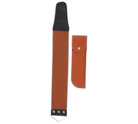 IDEANATEGRATE Hanging Leather Strop for Sharpening, Dual Layer Cloth and Leather Surface, Compact Design for Bathroom or Travel Bag Use, Smooth the Touch and Universal Compatibility