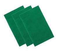 IDEANATEGRATE Heat Pad Made of Lightweight Polyester with Moisture Ability 3pcs Terrarium Bedding Designed as Green Reptile Mat Tortoise Carpet to Protect Dirt and Moisture Reptile Compatible