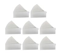 IDEANATEGRATE Laboratory Absorbent Paper Towels High Performance Cleaning and Dust 8 Packs White Cotton Material, Simple and Convenient to Use for Science Experiments and Chemistry Experiment