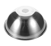 IDEANATEGRATE Lamp Shade Pathway Light with Simple Installation and Stainless Steel Silver Conical Lampshade Outdoor for Residential Street Light for Garden and Yard
