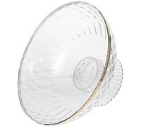 IDEANATEGRATE Lightweight Pet Fruit Tray with Draining Holes Easy to Clean Fruit Plate Suitable for Theme Parties and Graduation Parties Simple and Fashionable Design for Snack