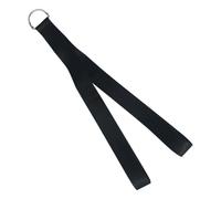 IDEANATEGRATE Lightweight Portable Nylon Tricep Rope Cable Attachment for Biceps Workout Equipment and Calisthenics, Black Fitness Pull Rope for Home Gym Exercises