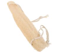 IDEANATEGRATE Loofah Back Scrubber Natural Shower Sponge 100cm Long Gentle Exfoliating Back Cleaning for Men Women in Shower Bathroom Beige