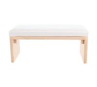 IDEANATEGRATE Manicure Hand Pillow Salon Nail Arm Rest 11.79x5.11x4.72in Breathable Waterproof Cortical Real Wood Simple Japanese Style for Professional Nail Specialists and Learners