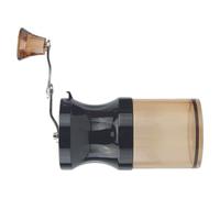 IDEANATEGRATE Manual Coffee Bean Grinder with Compact Design and Multifunctional Features, Portable Crank Mill Made of Ceramics and Stainless Steel for Home and Office Use