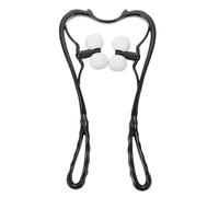 IDEANATEGRATE Manual Neck Massager Massage Balls Multifunctional Roller for Neck and Shoulder Pain Relief for Women and Adults Shiatsu Massage