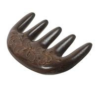IDEANATEGRATE Meridian Comb for Hair Styling Portable and Comfortable to Use Sandalwood Material for Natural Massage for Scalp Detoxing and Detangling Curly Hair