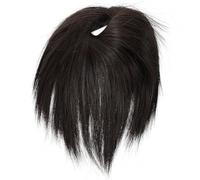 IDEANATEGRATE Messy Create Bun High Band Hairpiece for Women Temperature Hair Silk Material Natural Bun Hair for Engagement