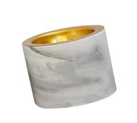 IDEANATEGRATE Modern Ceramics Incense Burner with Delicate Marble Pattern and Classic Design, Convenient to Display and Store, for Study Room and Apartment Aromatherapy