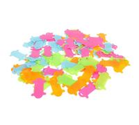 IDEANATEGRATE Multifunctional Plastic Yarn Bobbins 100Pcs Large Spool Winding Board for Crochet Sewing and Weaving Projects