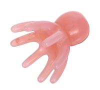 IDEANATEGRATE Octopus Scalp Soother Comb for Women, Stylish Pink Resin Massage Shampoo Comb with Unique Octopus Shape, Boosting Productivity and Improving Sleep Quality, for Use Before Bedtime