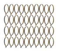IDEANATEGRATE Open Back Bezel Pendants Precision round Alloy 100pcs Hollow Frame for 30mm Delicate Hollow Construction and Maintain Shape Resin Jewelry Making for Botanical Resin Craft