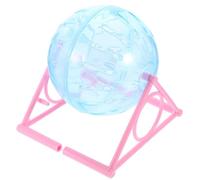 IDEANATEGRATE Plastic Hamster Exercise Ball for Mice and Small Pets with Smooth Edge Design 12cm Random Color