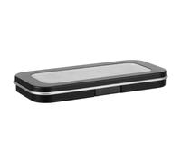 IDEANATEGRATE Portable Empty Eyeshadow Palette with Secure Closure and Stylish Finish, DIY Refillable Travel Makeup Case for Women, for Self Use and Gifting