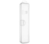 IDEANATEGRATE Portable Toothbrush Holder with Plastic Material Travel Case and Easy to Carry Design, Toothbrush Storage Holder for Bathroom and Travel Use