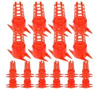 IDEANATEGRATE Queen Cell Protector Plastic Breeding Cage with Pointed Tip for Beekeeping Tools and Queen Rearing in Hive Management