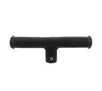 IDEANATEGRATE Replacement T Shaped Push Handle Grip for Camping Wagon and Outdoor Wagon with Textured Plastic Surface and Antislip Grip, Easy Replacement for Picnic and Outdoor Use