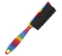 IDEANATEGRATE Retro Beard Brush with Abs Nylon Bristles Comfortable Grip Time-saving Design Practical Style for Barber Shop and Hairdressing Salon Hair Cleaning Assorted style