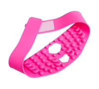 IDEANATEGRATE Reusable Female Silicone Mask Double Chin Strap for Contour Lifting and Face Sculpting, Comfortable V-shaped Silicone Facial Cover for Women to Reduce Double Chin and Tighten Skin