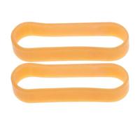 IDEANATEGRATE Rubber Pottery Mold Binding Belts Elastic Fixed Mold Straps 2pcs with Good Elasticity and Not Easy to Deform in Orange Colour Random Color for Pottery Crafts