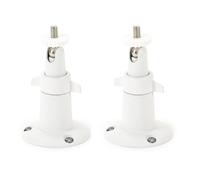 IDEANATEGRATE Security Camera Wall Mount Bracket Adjustable 90 Degree Tilt for 2 Pcs and Easy to Install Aluminium Pro Smart Home Security Camera System Outdoor and Ceiling Mount