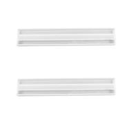 IDEANATEGRATE Silicone Domino Stand Molds Flexible and Easy to Clean for DIY Resin Crafts 2pcs Silicone Mold Holders Suitable for Resin DIY Projects