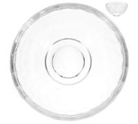IDEANATEGRATE Small 8cm Pink Crystal Facial Bowl for Spa and Esthetician Use, Multipurpose Glass Mixing Bowl for Essential Oils and Massage, Skincare Beauty Salon Tool
