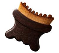 IDEANATEGRATE Soft Lymphatic Face Brush with Curved Nylon Bristles and Abs Handle, Facial Contour Tool that Improves Glow and Does Not Tug or Irritate, Includes Storage Case for Daily Self Care
