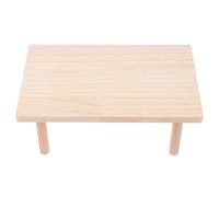 IDEANATEGRATE Solid Wood Hamster Platform for Small Pets, Second Floor Board Design Encouraging Exercise and Balance Development, Practical Wooden Hamster for Cage Accessories