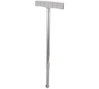IDEANATEGRATE Telescopic Handheld Signs Holder Stainless Steel Pole, Easy Storage and Multi-functional Use, Portable Welcome Sign Holder for Occasions and Class Sports Meetings