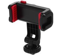 IDEANATEGRATE Universal Hot Shoe Phone Holder Clip with Plastic Cold Shoe Mount and Phone Locking Feature Compatible with Tripod for Filming and Photography