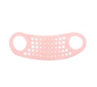 IDEANATEGRATE V Line Lifting Strap Face Mask for Women, Pink Reusable Chin Face Tool with Ear Loops, V Shape Slimming and Tightening Device for Double Chin Reduction and Facial Contouring