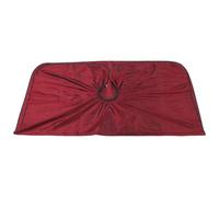 IDEANATEGRATE Waterproof Haircut Cape with Sleeves, Large Hair Coloring Barber Apron in Wine Red, Professional Hairdressing Gown for Salon and Home Use