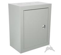 IDEANATEGRATE Weatherproof Outdoor Electrical Junction Box, Iron Material Dustproof and Waterproof Features, Suitable for Industrial Zones and Outdoor Use, Sturdy Power Outlet Enclosure