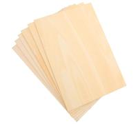 IDEANATEGRATE Wooden Sheets Lightweight and Easy to Cut for Crafting 6pcs Rectangular Basswood Boards 30x20cm, 2mm Thick for DIY Arts, Carving Projects and Creative Crafts