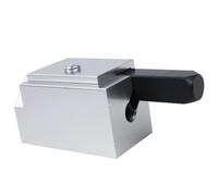 IDEANATEGRATE Woodworking Tool Metal Wood for Steady Sharpening Right Angle with Adjustable Plates and Roller for Door Lock Groove for Furniture Making and Wood Crafts