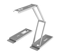IDEAO DC400 4K USB Document Camera, Webcam & scanner, 3-in-1, 13MP, 4K/30fps 1080/60fps, Autofocus, Built-in Mic and LED lamp, OCR, Win, Mac, Chromebook, Meetings, Distance Learning & Teaching