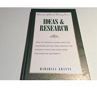 Ideas and Research (Elements of Article Writing S.)