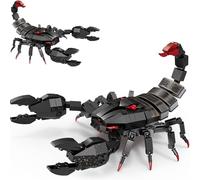Ideas Animal Building Blocks Set, 391 PCS Creative Scorpion Building Sets, Animal Bricks Kit Collectible Toy Model, Home Office Decor Valentine's Day Birthday STEM Gift