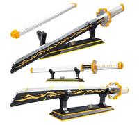 Ideas Demon Sword Building Set Compatible with Lego Zenitsu Slayer Katana & Samurai Sword STEM for Anime Cosplay MOC TOY Adult Boys 8-16+ with Scabbard Holder 956 Pcs