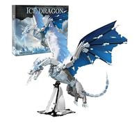 Ideas Ice Dragon Building Set, Dragon Model STEM Toy, Animals Building Bricks Kits for Fans Home Decor, Creative Gifts for Kids Boys & Girls Adults (1019 PCS)