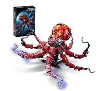 Ideas Mechanical Octopus Building Sets for Adult,Compatible with major brands Ocean Animal Collection Toy Home or Office Decor for Adults STEM Building Gift for Teens Boys & Girls 8-16 （882pcs）