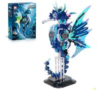 ideas Mechanical Seahorse building block.Compatible with LEGO Model STEM Educational Creative Construction Toy,Ocean Creature Collector's Item, Perfect Home Décor Gift for Boys Ages 8-16 1003pcs