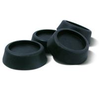 Ideaworks JB6368 Washing Machine Anti-Vibration Pads, 1-pack, Black, 4 Count