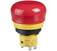 IDEC AB6E-3BV02PRH Emergency Stop Switch Non-Illuminated 16mm Pull...